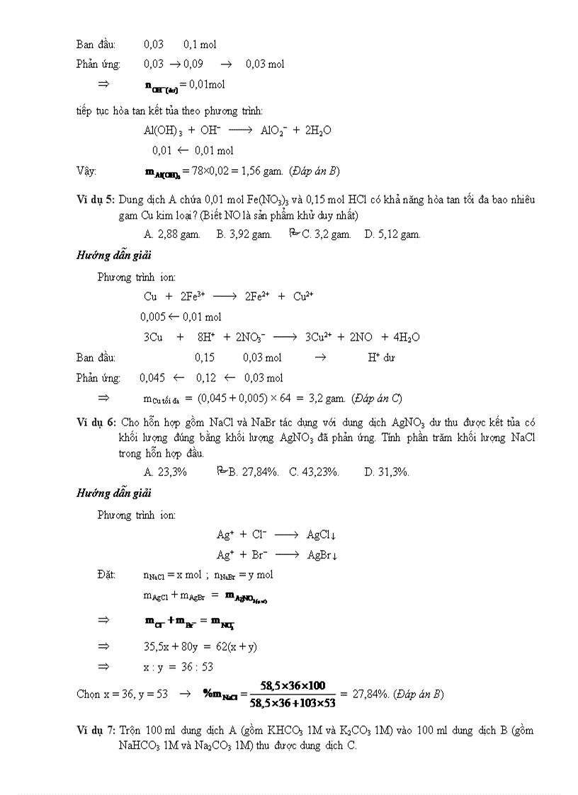 image for page Phương pháp giải nhanh bài tập TN hóa học