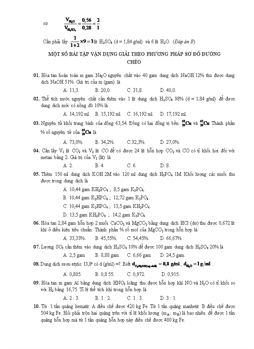 image for page Phương pháp giải nhanh bài tập TN hóa học