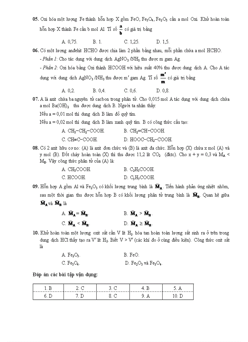 image for page Phương pháp giải nhanh bài tập TN hóa học