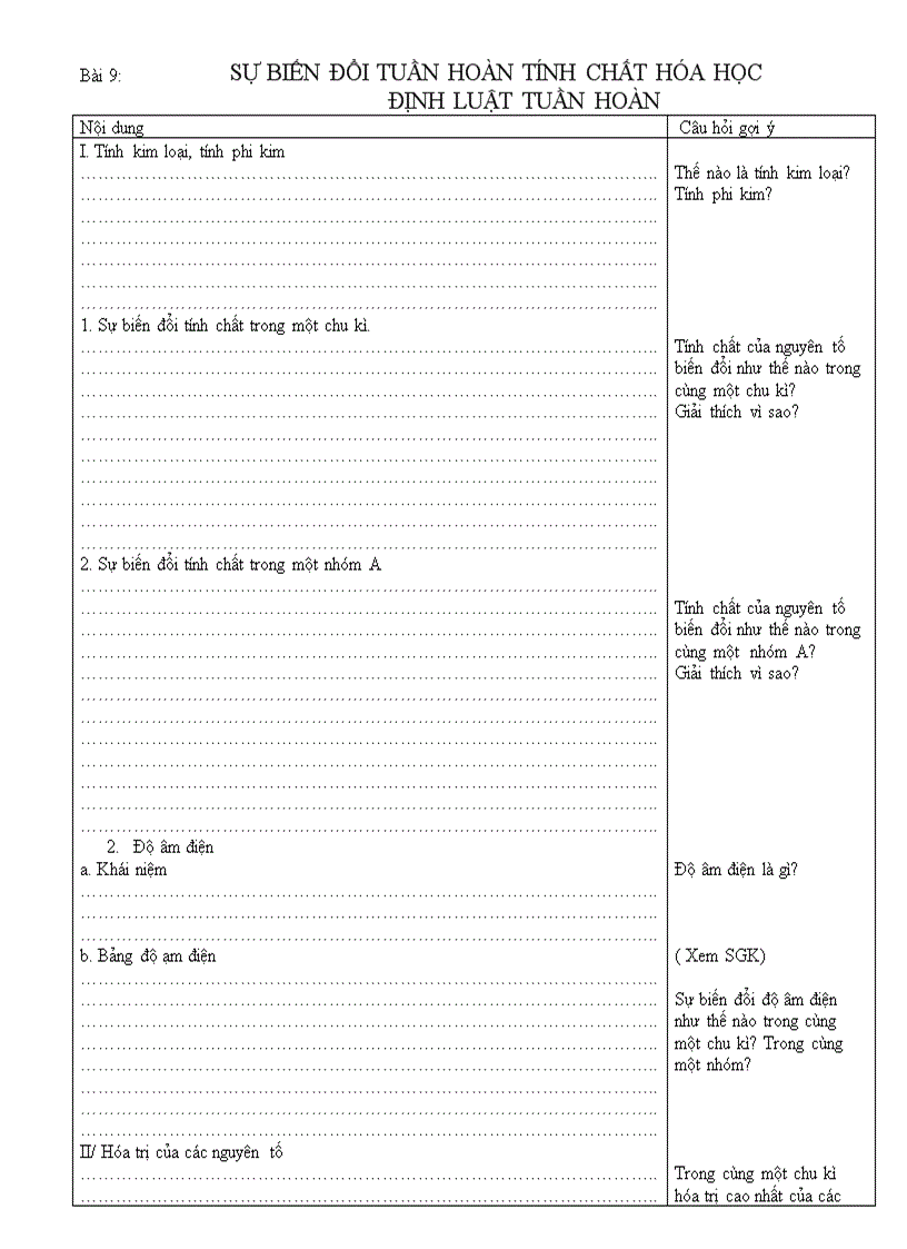 image for page Tài liệu giảng dạy hóa 10 cb