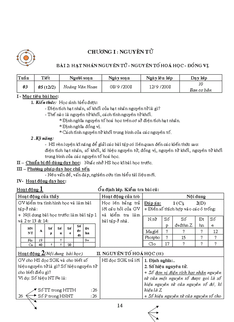 image for page Tap giao an Hoa hoc 10 co ban