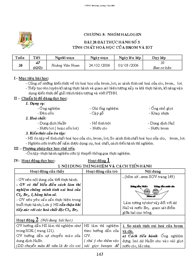 image for page Tap giao an Hoa hoc 10 co ban
