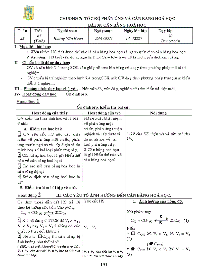 image for page Tap giao an Hoa hoc 10 co ban