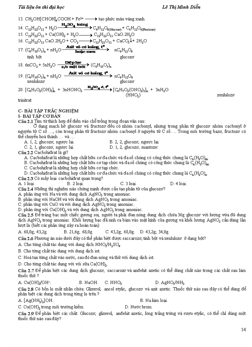 image for page Tong hop huu co 12