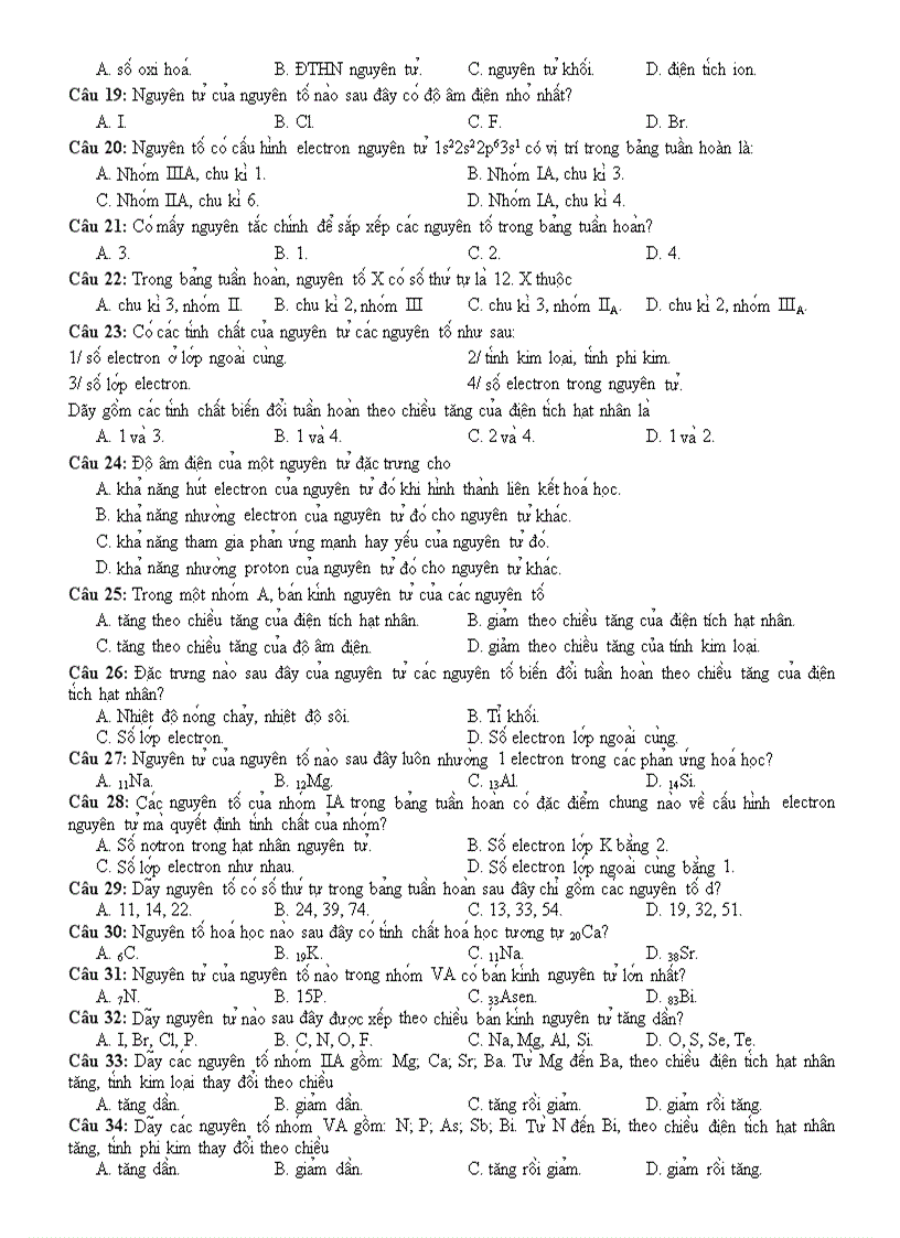 image for page Trac nghiem chuong 2