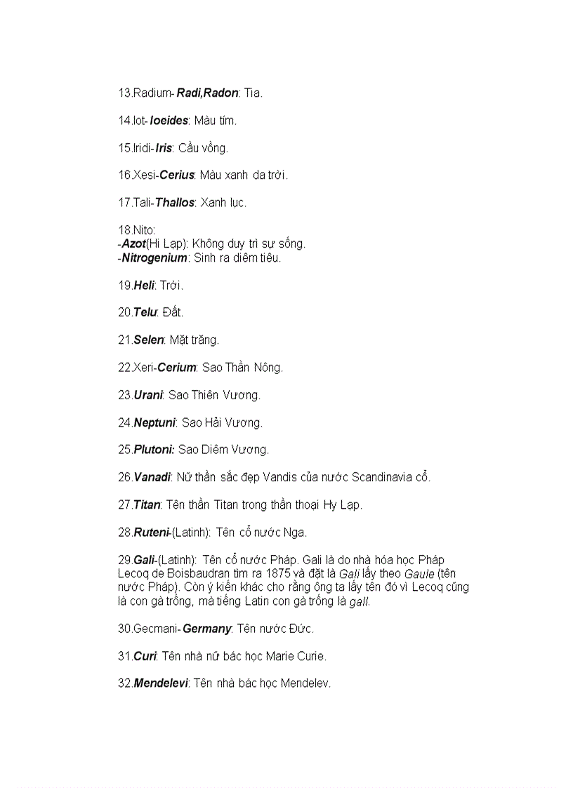 image for page Ý nghĩa tên các ntố mời tham khảo