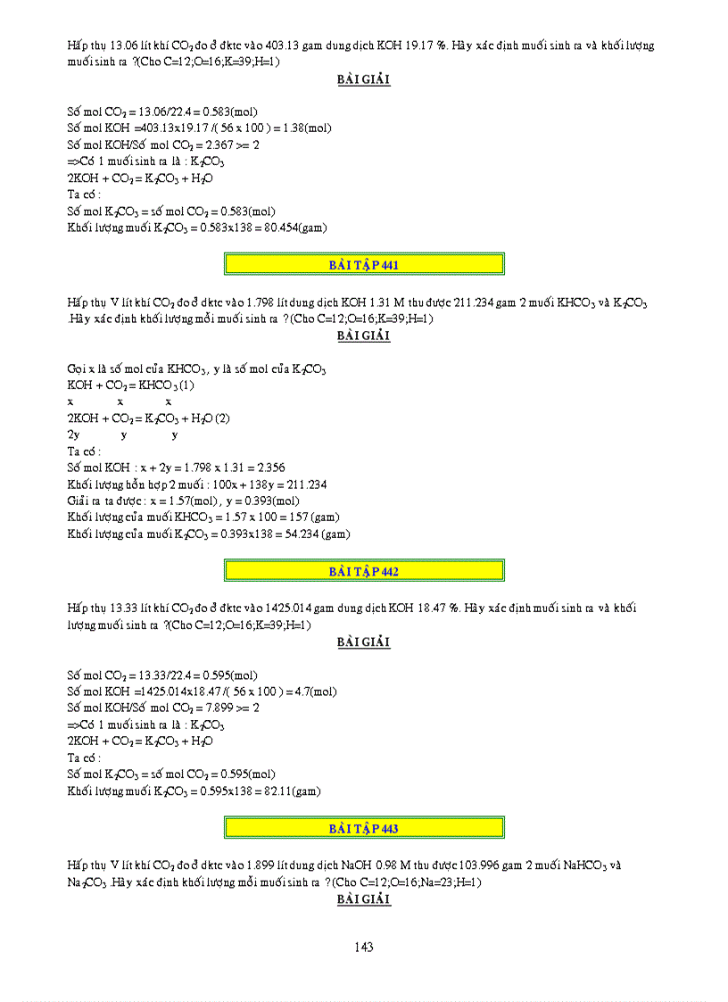 image for page 1000 bai tap ve CO2 và SO2
