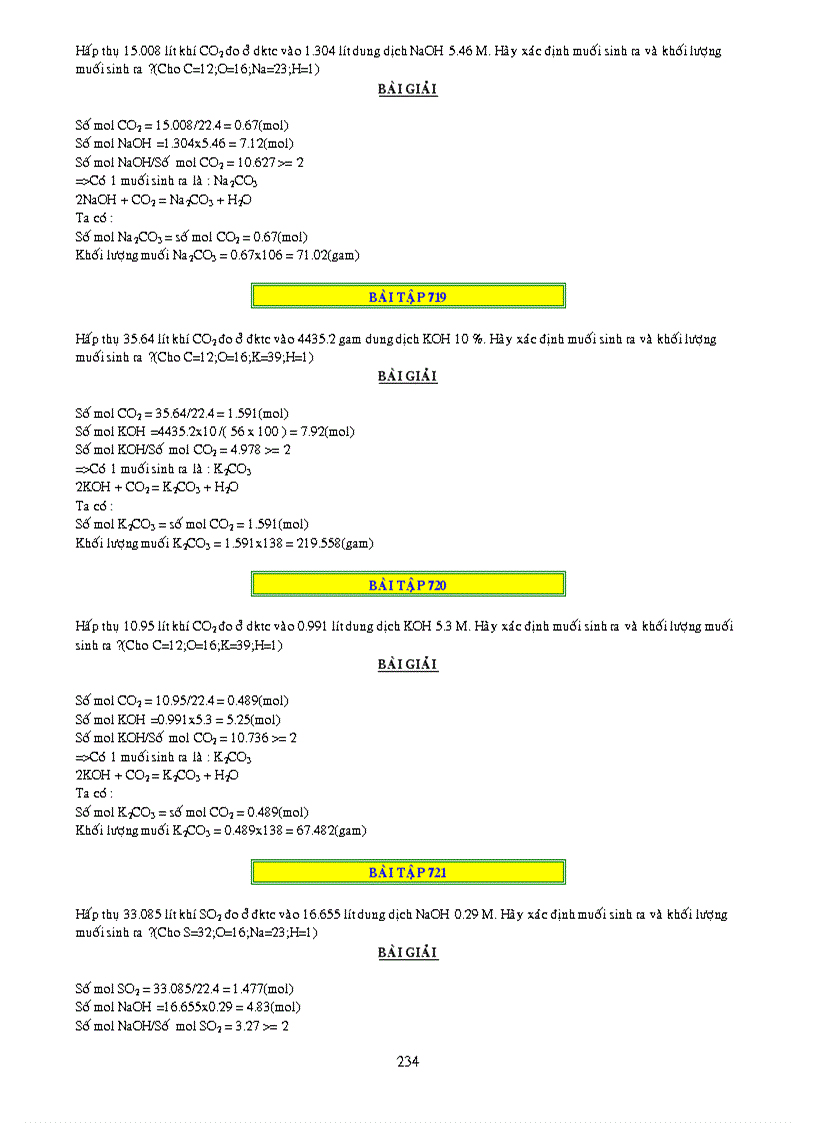 image for page 1000 bai tap ve CO2 và SO2