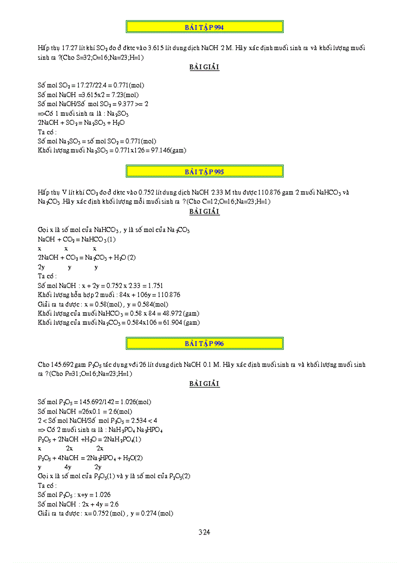 image for page 1000 bai tap ve CO2 và SO2