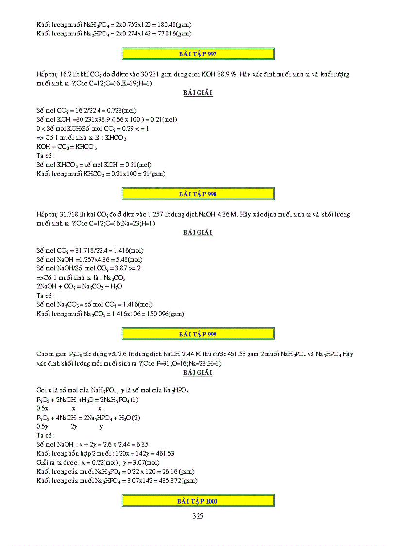 image for page 1000 bai tap ve CO2 và SO2