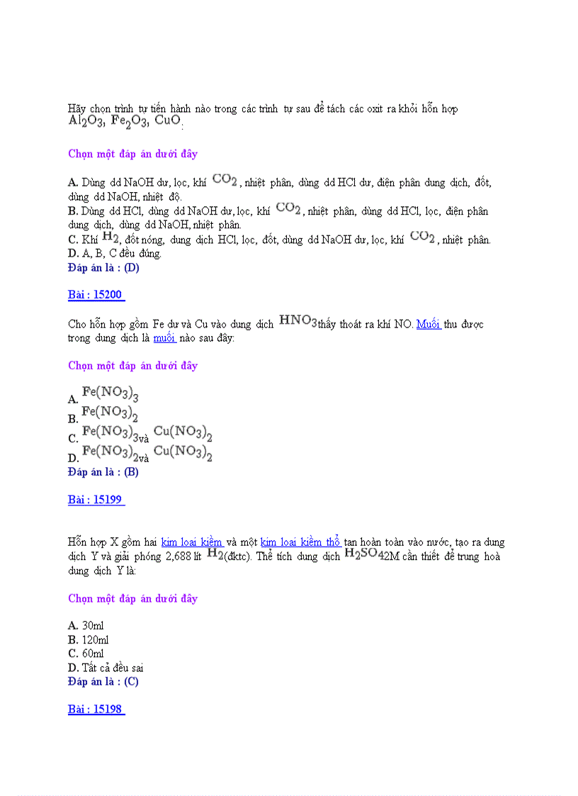 image for page 16000 câu hỏi ôn TNKQ 6