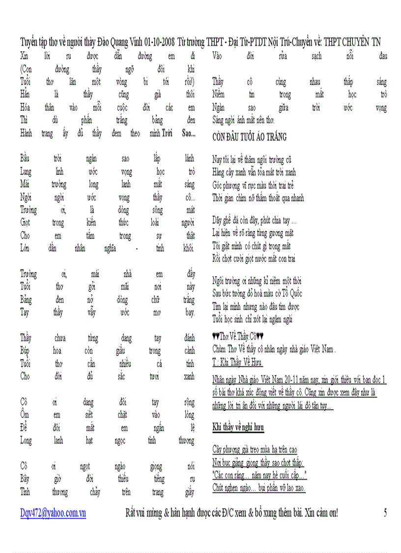 image for page 172 bai tho hay ve ngay 20 11