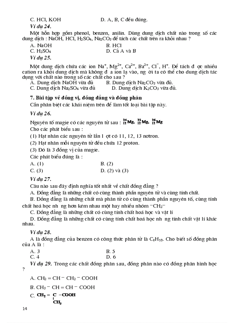 image for page 2000 BT trac nghiem Hoa hoc tiep