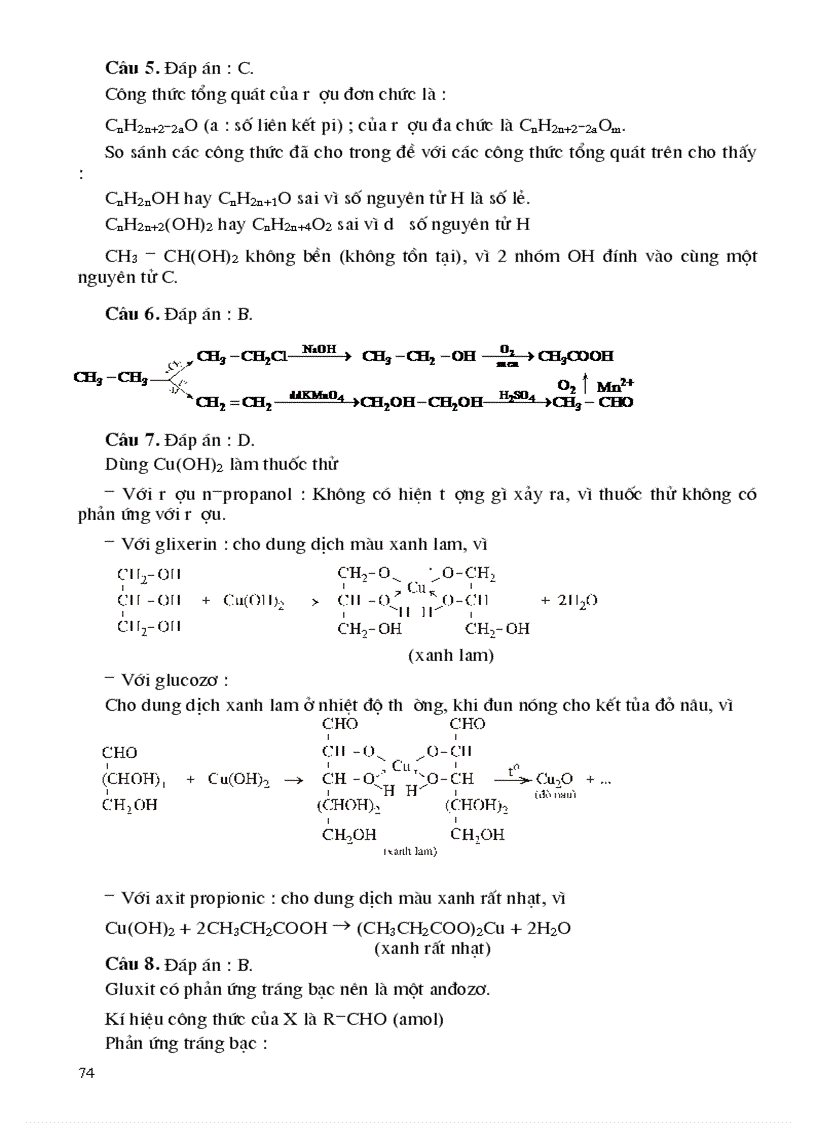 image for page 2000 BT trac nghiem Hoa hoc tiep
