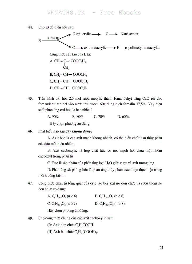 image for page 30 đề ôn thi dh