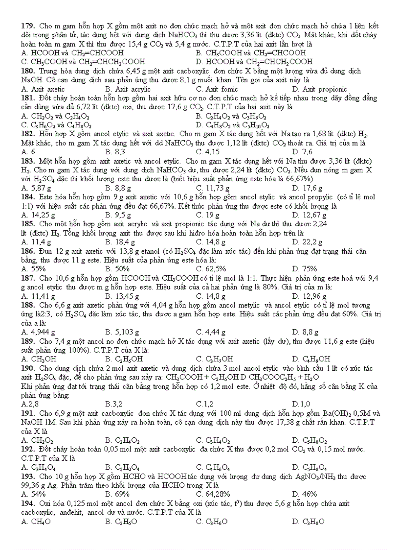 image for page 317 bài tập trắc nghiệm ancol andehit ãit