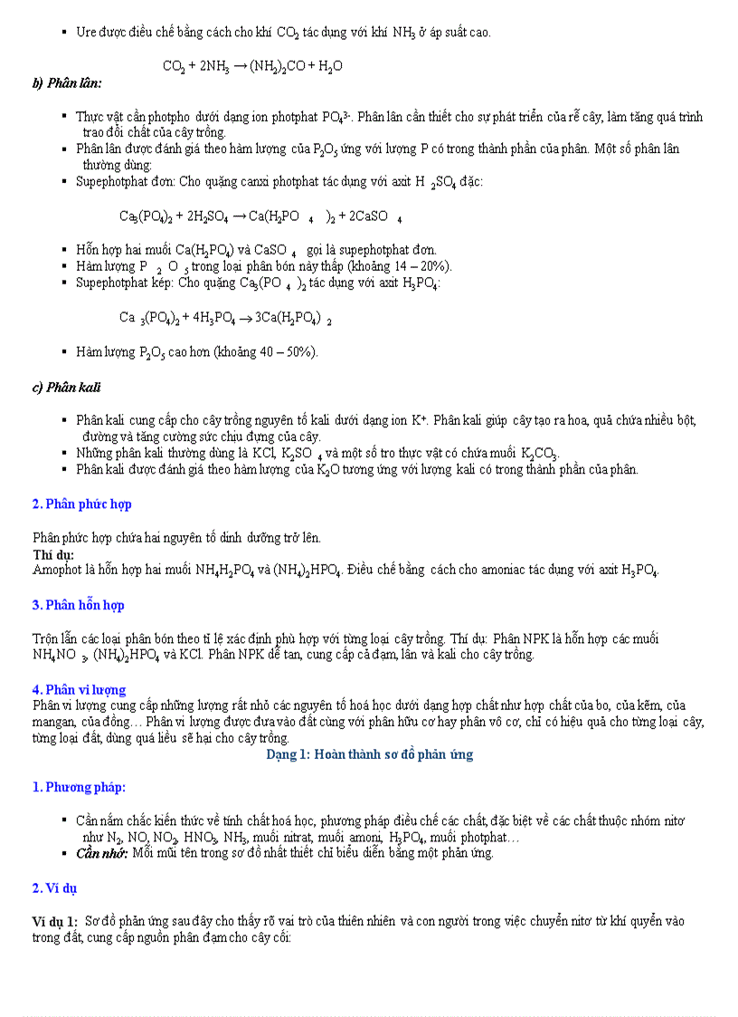 image for page Axit nitric phan dang bai tap