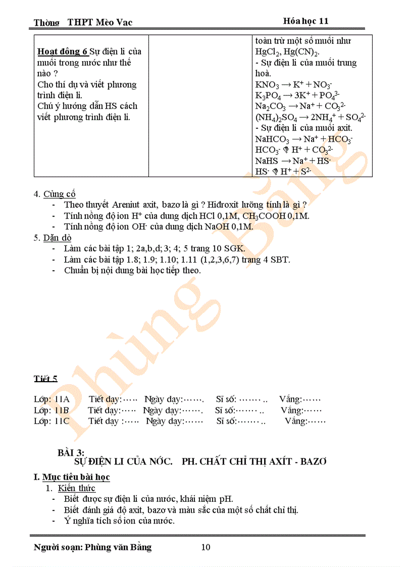 image for page Bai 9 Axit nitric và muối nitrat