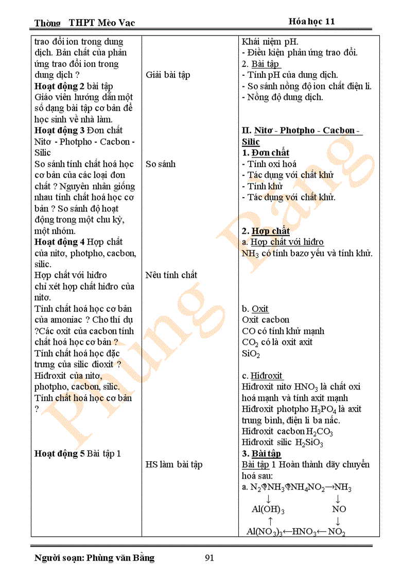 image for page Bai 9 Axit nitric và muối nitrat