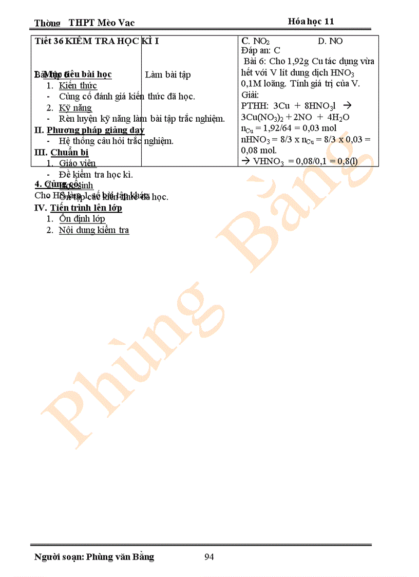 image for page Bai 9 Axit nitric và muối nitrat