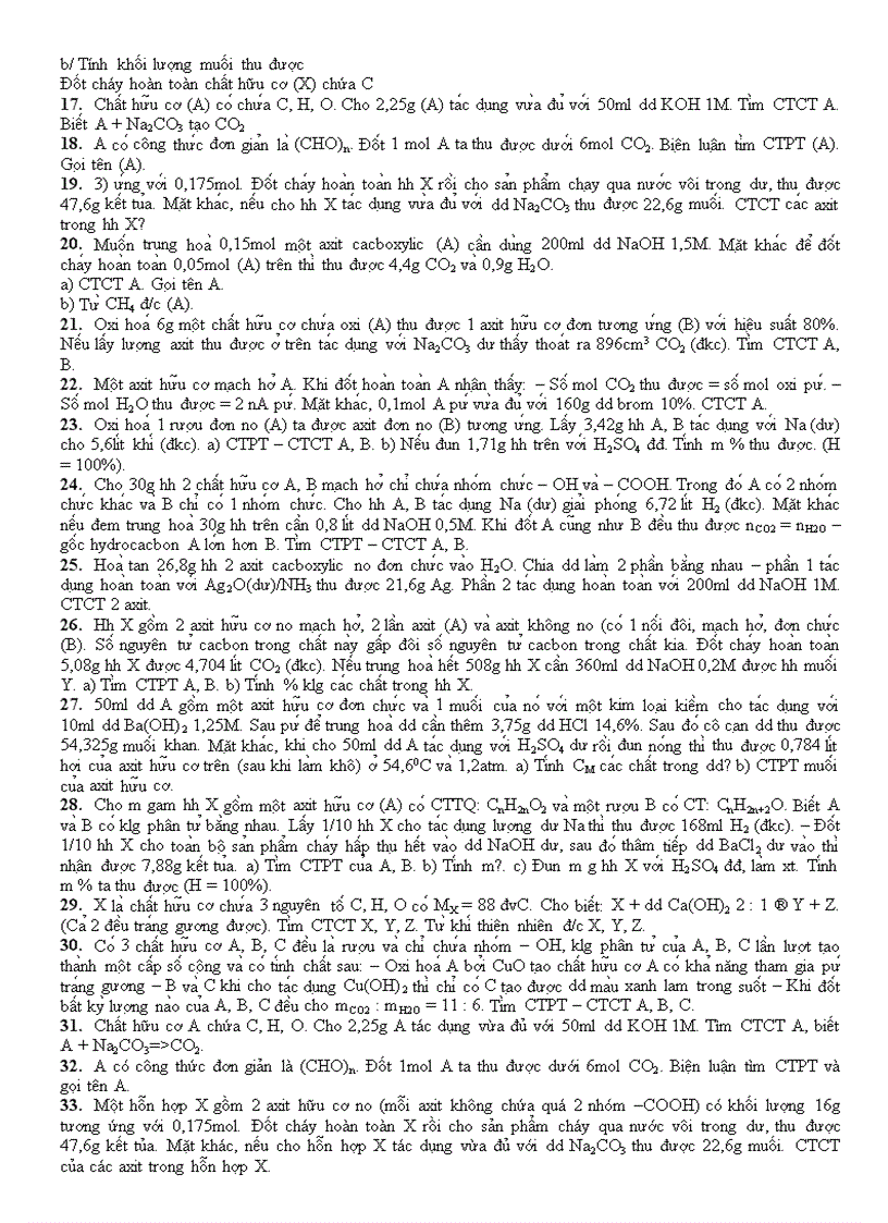 image for page Bài tập axit cacboxylic