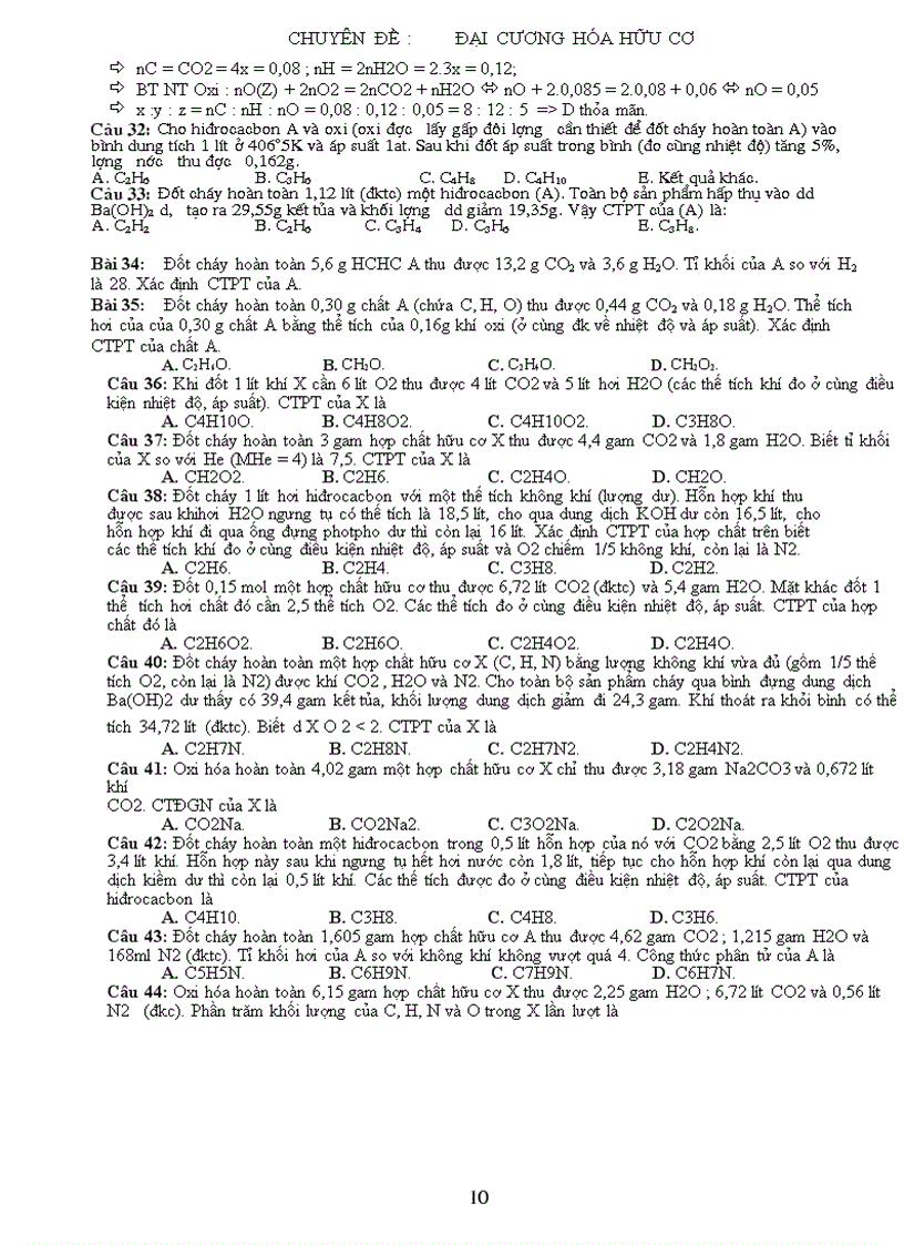 image for page Bài tập đại cương hóa học hữu cơ 11