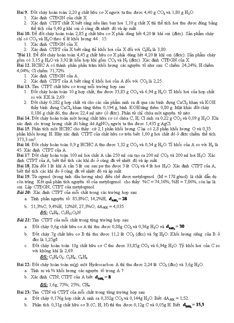 image for page Bai tap dai cuong hoa hoc huu co