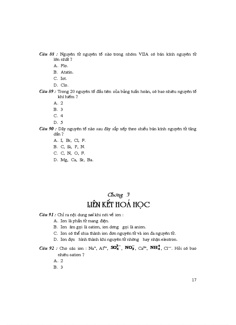 image for page Bài tập trắc nghiệm 12
