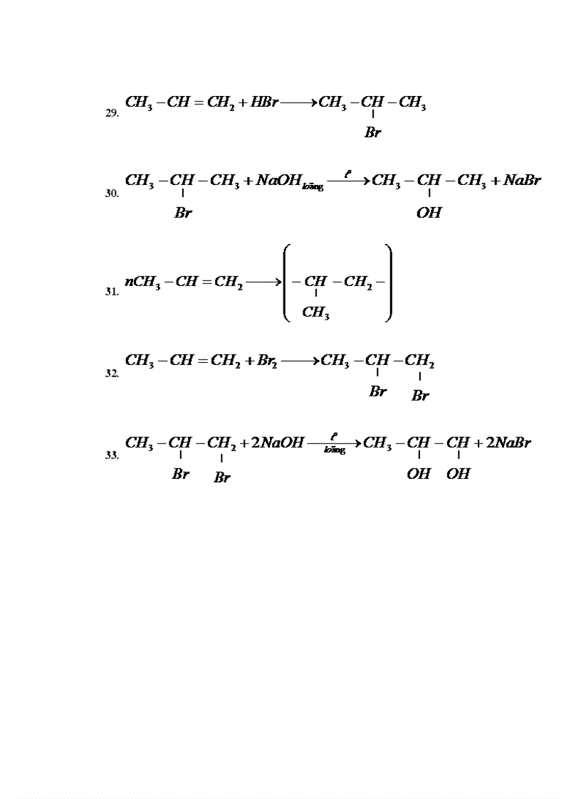 image for page Bài tập về Anken
