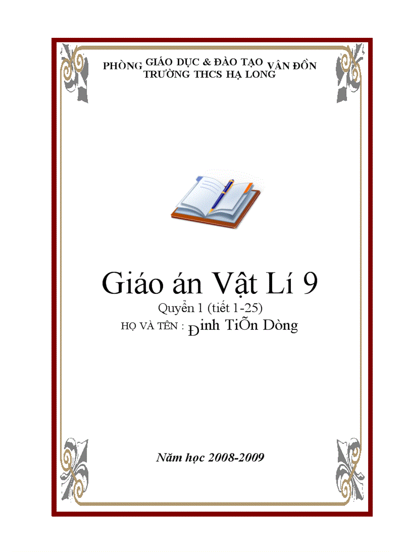 image for page Bìa giáo án Hot Girl