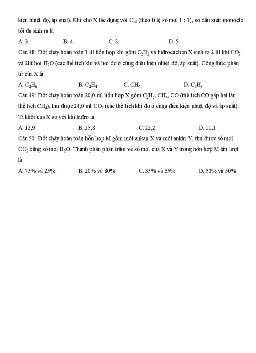 image for page Bt hidrocacbon on thi dh