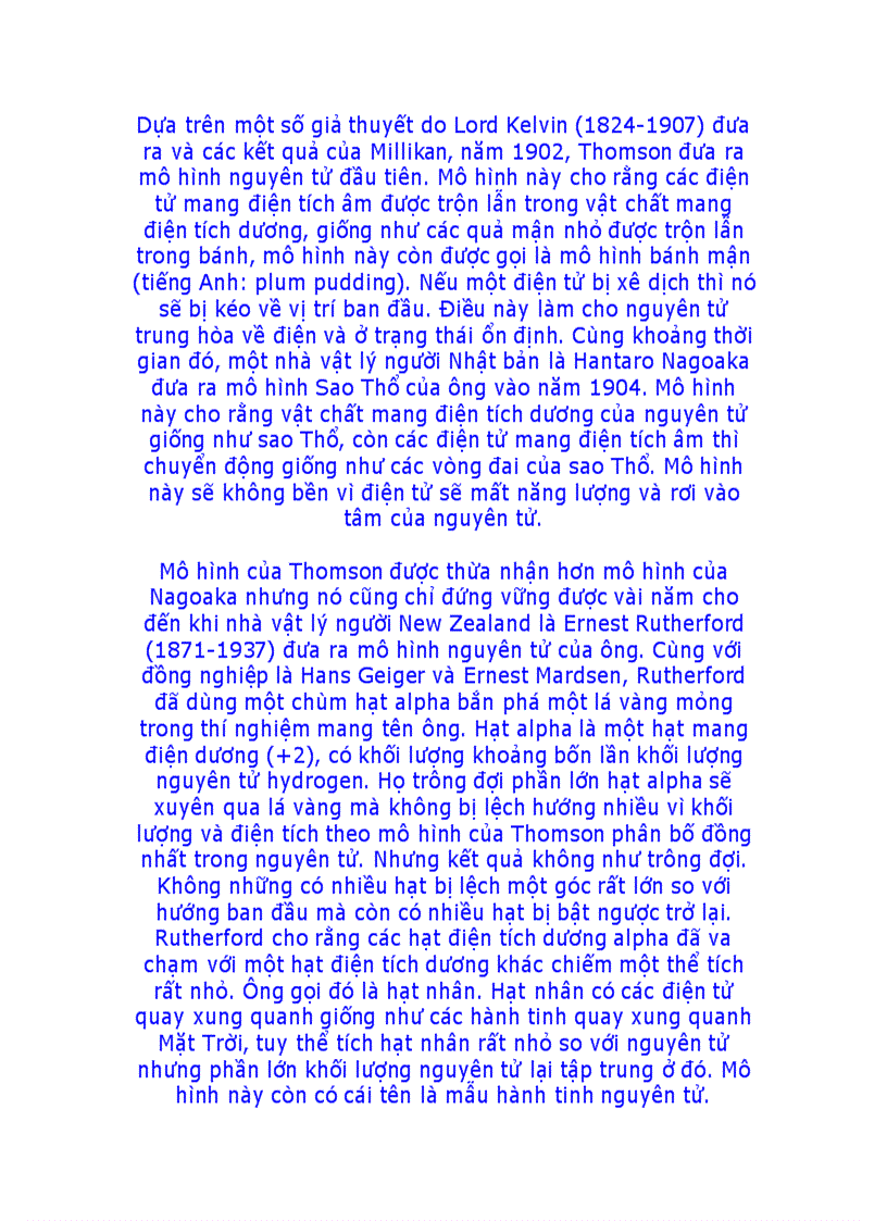 image for page Cấu Tạo Nguyên Tử