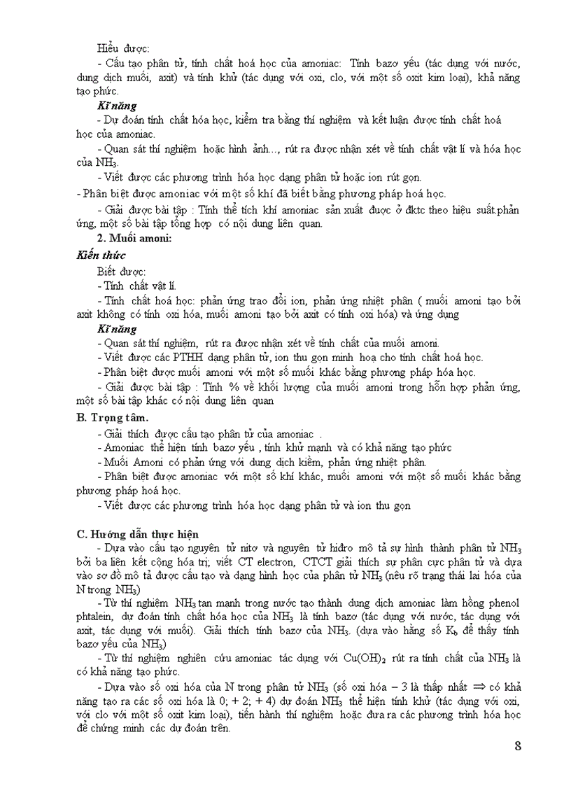 image for page Chuẩn KT KN 11 Nâng cao của Bộ GD ĐT