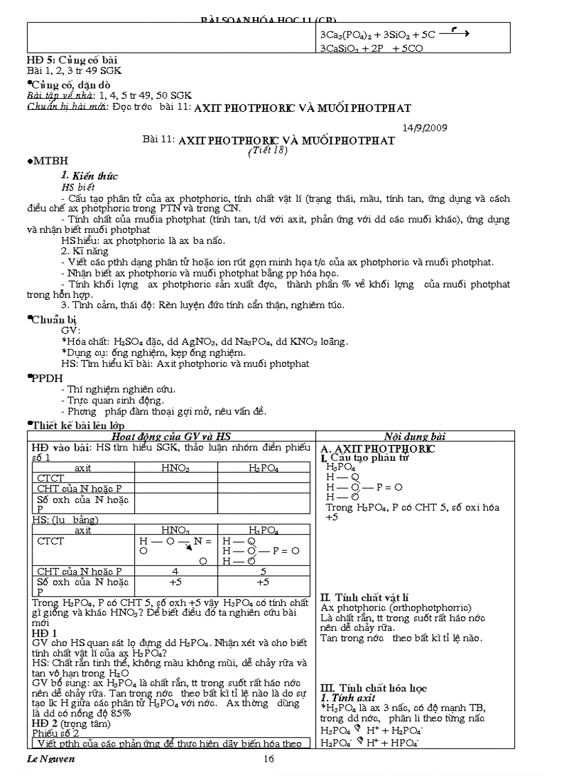 image for page Chuong 2 Bai soan Hoa 11 CB