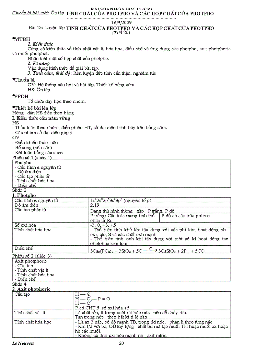 image for page Chuong 2 Bai soan Hoa 11 CB