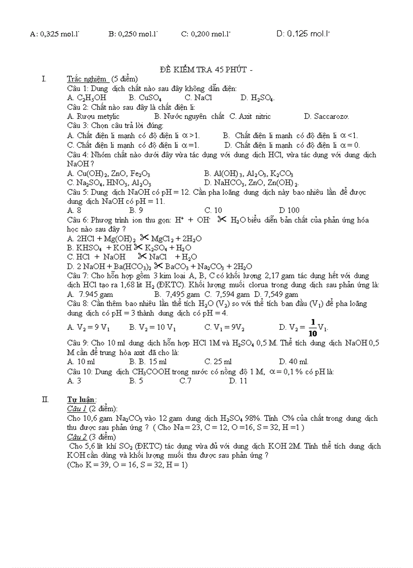 image for page Chương điện li