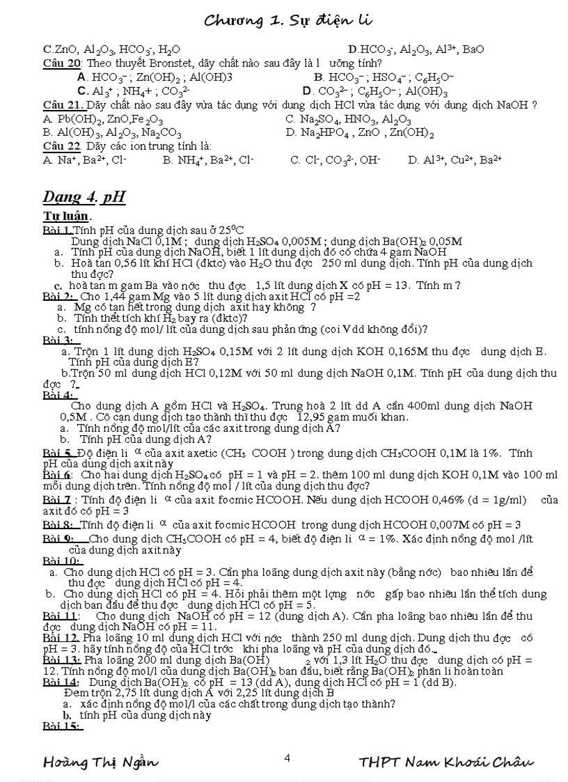 image for page Chuyen de diên li