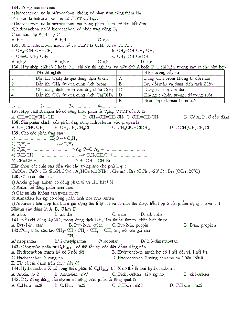 image for page Chuyên đề hidrocacbon cực hay ôn đh