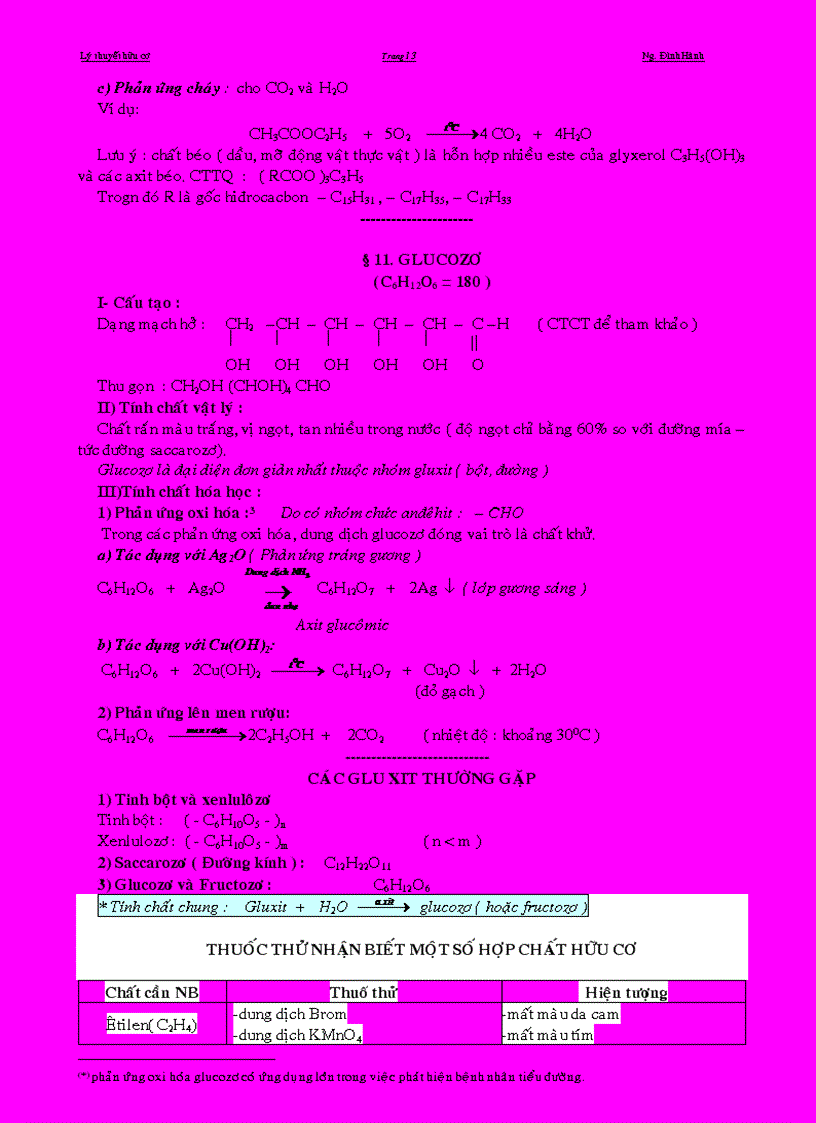 image for page Chuyên đề lý thuyết hữu cơ bồi dưỡng hsg 11 12