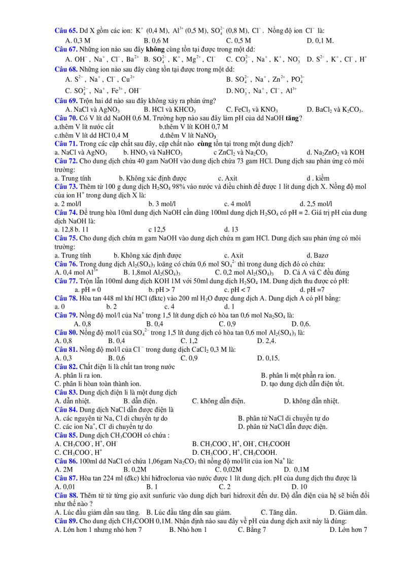 image for page Chuyên Đề Sự Điện Ly 2