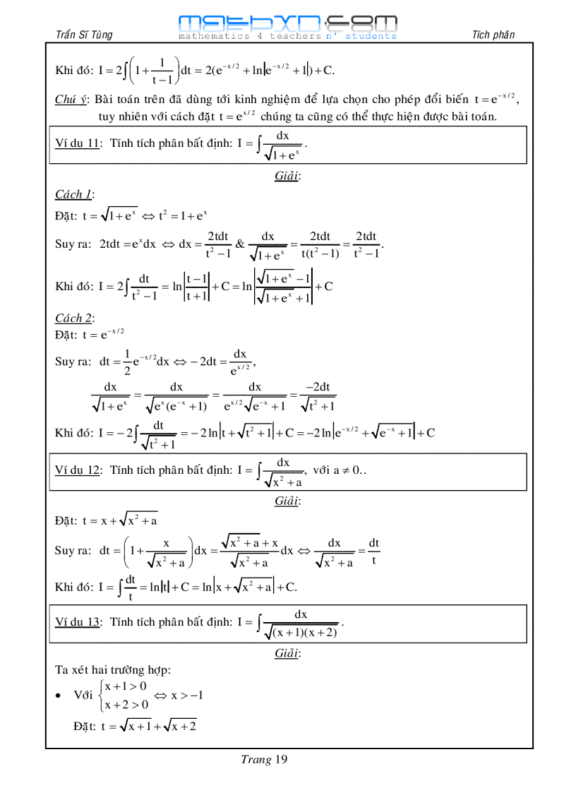 image for page Chuyên đề tích phân và ứng dụng