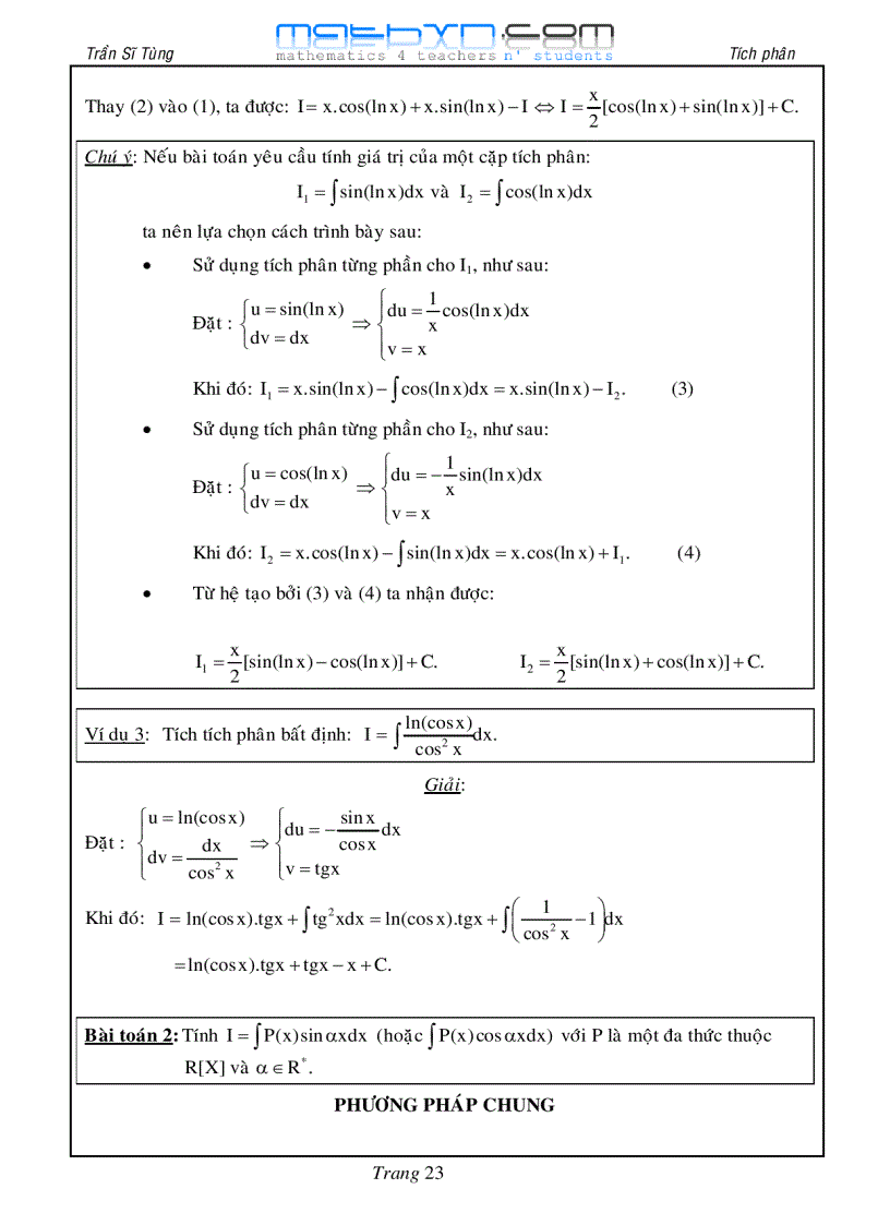 image for page Chuyên đề tích phân và ứng dụng