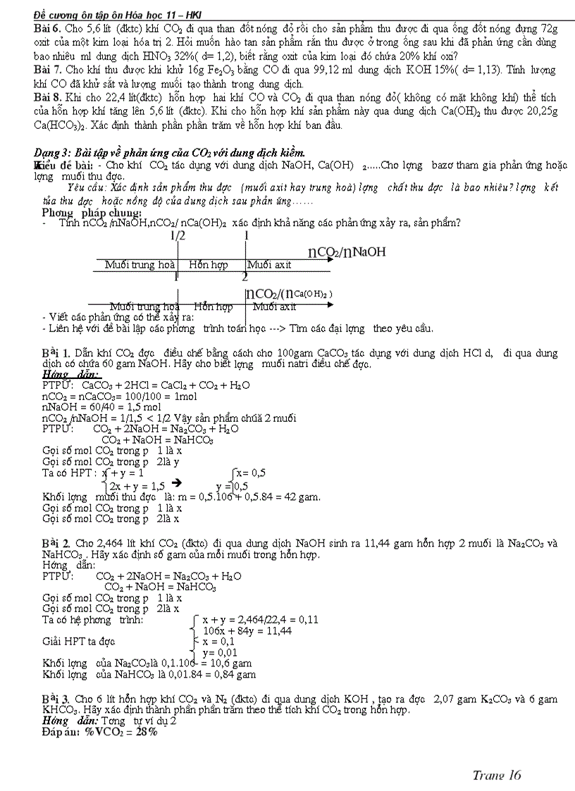 image for page Đề cương ôn tập hóa 11CB HKI