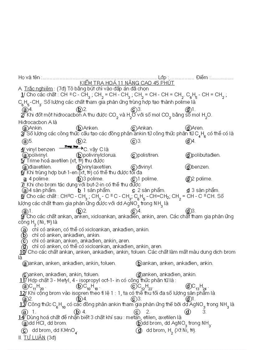 image for page De KT 1 tiet hoa 11 NC