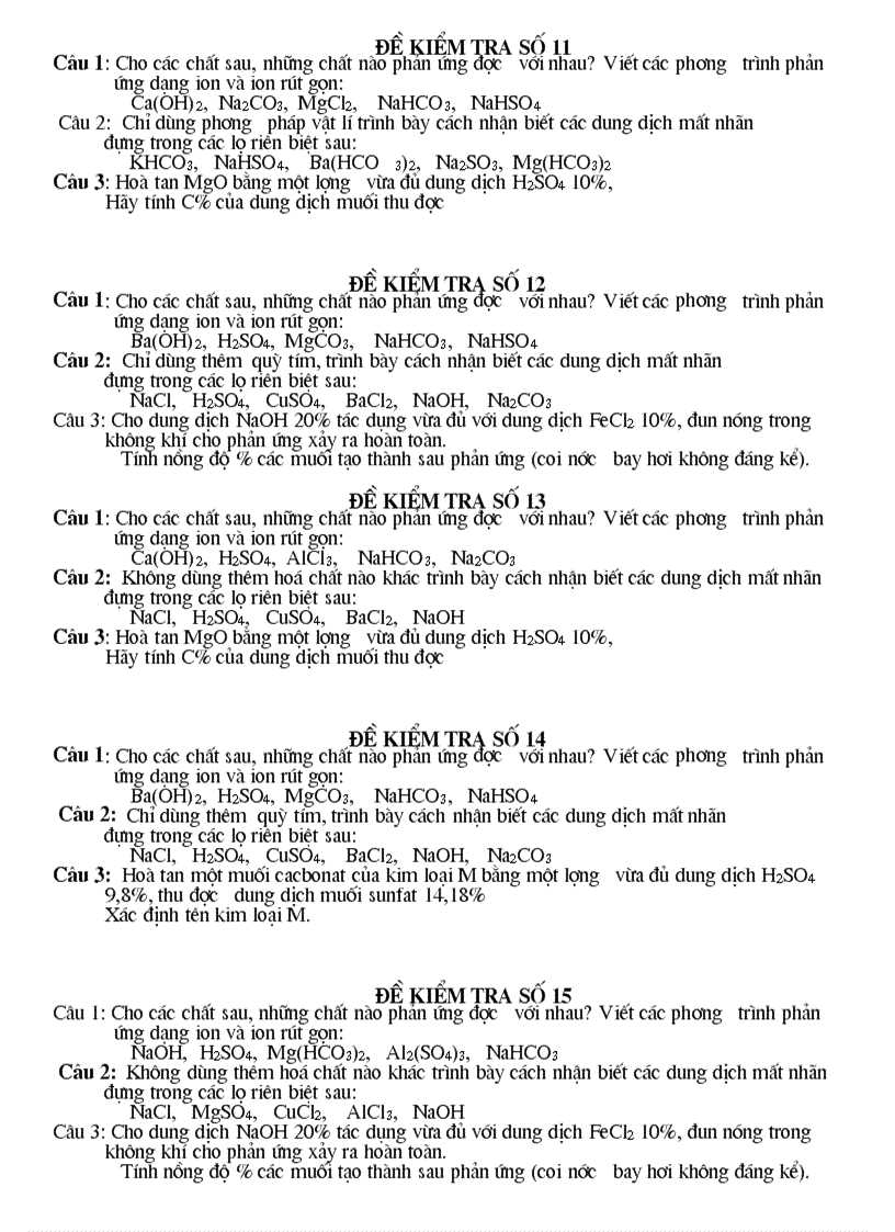 image for page Đề KT chọn lọc 11