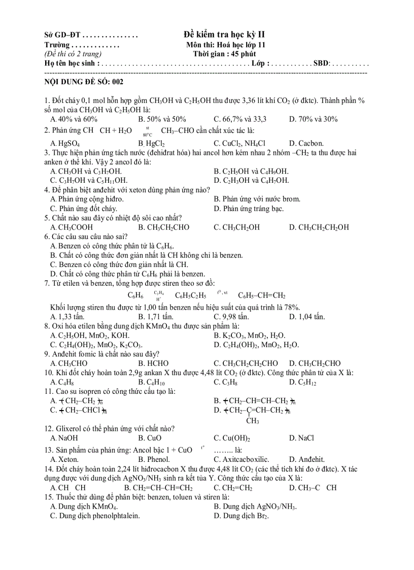 image for page De thi HKII hoa 11 4 ma de