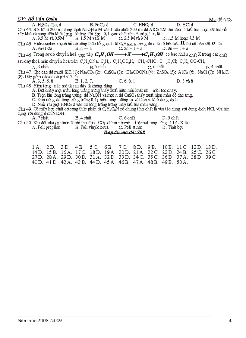 image for page Đề thi thử ĐH moi 2008 có đáp án
