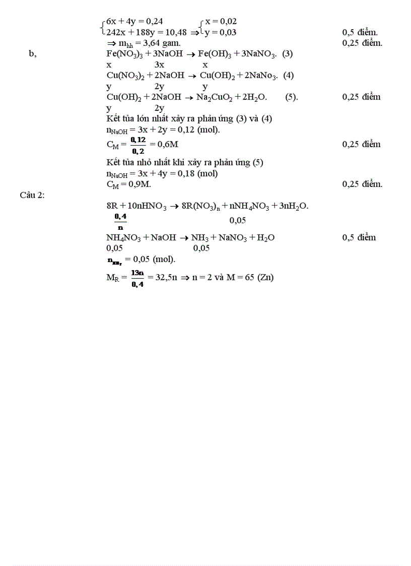 image for page Đề HD Hóa 11 Kỳ I số 2