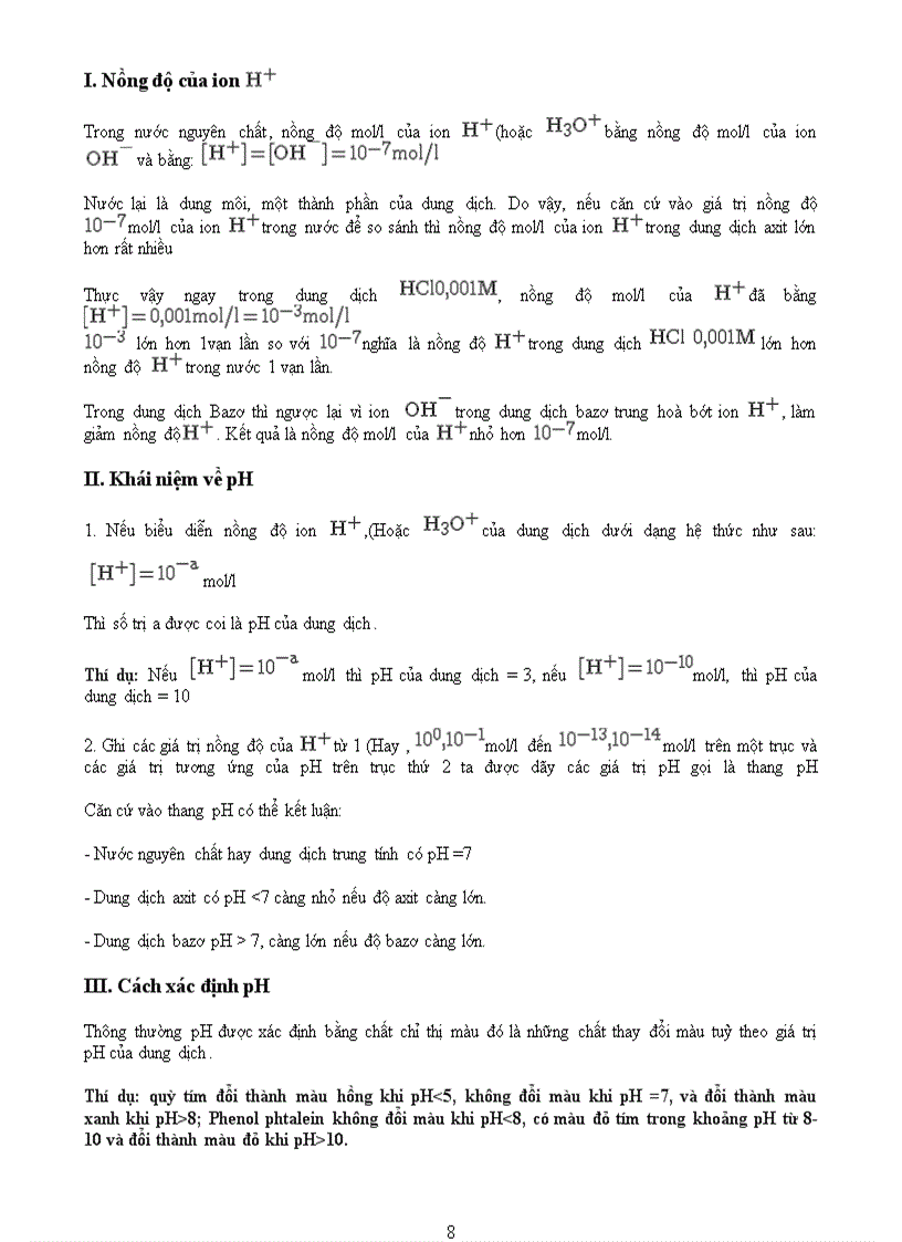 image for page Dung dịch và sự điện ly