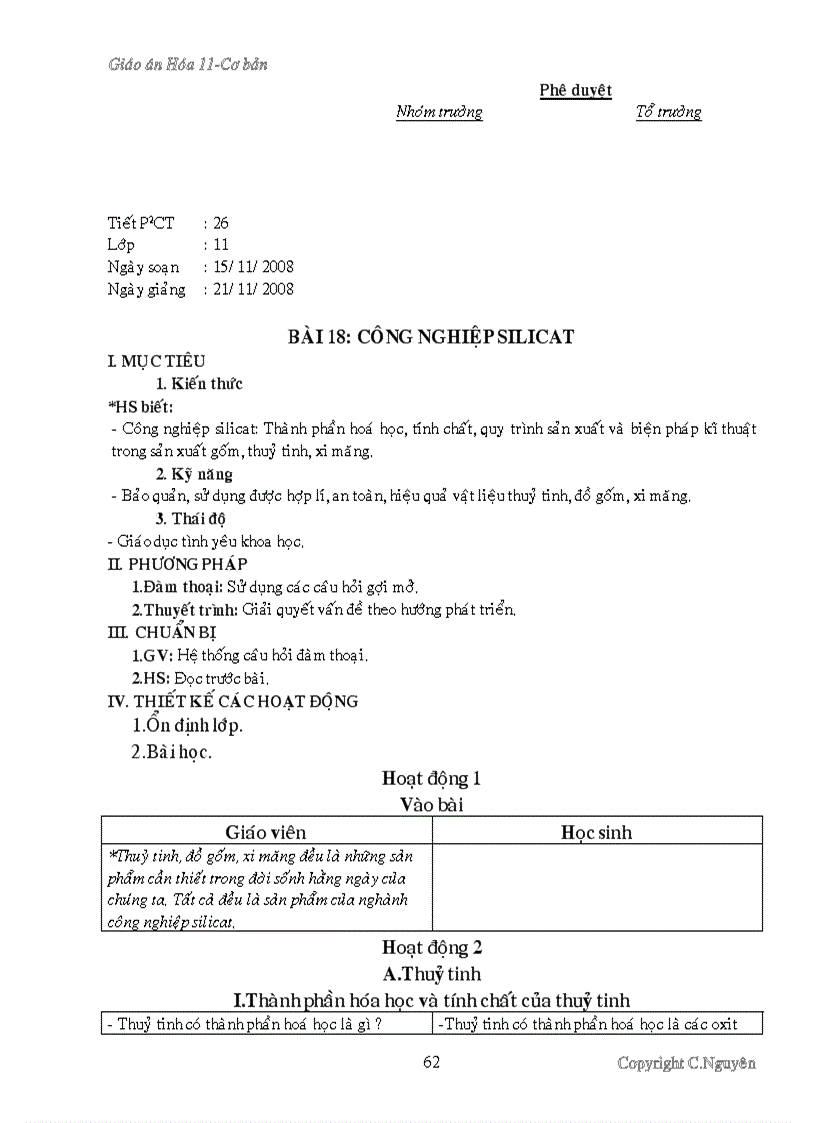 image for page GA Hóa 11 CB HK1 Tiết 5 35